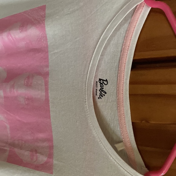 NWOT/Barbie Of the world/2021 collection white long sleeve tee - Picture 3 of 6